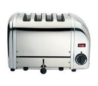 DUALIT 40352 Vario 4-Slice Toaster Stainless Steel