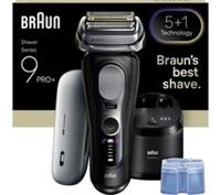BRAUN Series 9 Pro+ 9670cc Wet & Dry Electric Shaver - Black - BOX DAMAGE