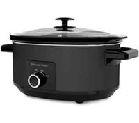 RUSSELL HOBBS 27720 Slow Cooker - Matte Black - BOX DAMAGE