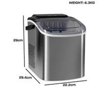 DAEWOO Ice Cube Maker - Stainless Steel - BOX DAMAGE
