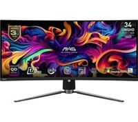 MSI MAG QD Ultra Wide Quad HD 34 Curved Monitor, Black
