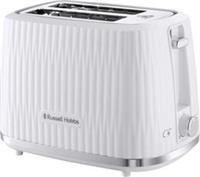 RUSSELL HOBBS Eden 2-Slice Toaster - White - BOX DAMAGE