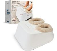 SHARPER IMAGE Shiatsu Foot Massager - White - BOX DAMAGE