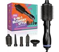 SBB SBDR-2850-GB 5-in-1 Blowdry & Style Air Styler - Black
