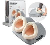 SHARPER IMAGE Personal Heated Foot Massager - Grey - BOX DAMAGE