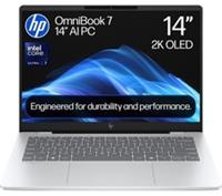 HP OmniBook 7 AI 14" Laptop - Intel Core Ultra 7, 1 TB SSD, Silver