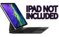 APPLE 12.9 iPad Pro Smart Keyboard Folio Case - Black - BOX DAMAGE