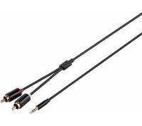 LOGIK L35RCA123 3.5 mm to RCA Cable - 1.8 m - BOX DAMAGE