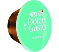 NESCAFE Dolce Gusto Flat White Coffee Pods - Pack of 16 - BOX DAMAGE
