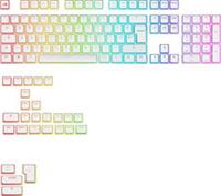 GLORIOUS Aura V3 Keycaps - UK Layout, White