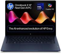 HP OmniBook X 14" Laptop - Intel Core Ultra 5, 1 TB SSD, Atmospheric Blue