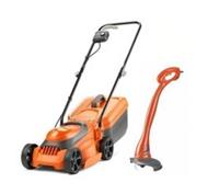 FLYMO SimpliCompact 300 Lawnmower & Mini Trim Grass Trimmer - BOX DAMAGE