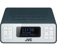 JVC RA-D32H DAB+/FM Clock Radio - Grey - BOX DAMAGE