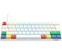 NOS C-450 Mini Pro RGB Mechanical Gaming Keyboard - White