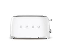 SMEG TSF02WHUK 4-Slice Toaster, White - BOX DAMAGE