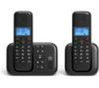 BT 3960 Cordless Phone - Twin Handsets Black - BOX DAMAGE