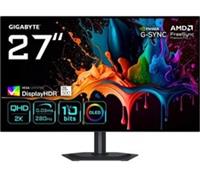 GIGABYTE MO27Q28G Quad HD 26.5" W-OLED Gaming Monitor - BOX DAMAGE