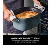 NINJA Foodi PossibleCooker 8-in-1 Slow Cooker - Sea Salt Grey - BOX DAMAGE