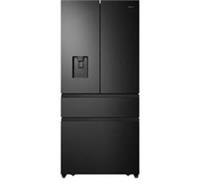 HISENSE PureFlat RF540N4WFE Fridge Freezer - Black Stainless Steel- REFURB-C