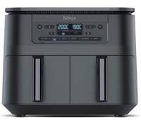 NINJA 6-in-1 Dual Zone DZ300UK Air Fryer - Gun Metal Grey - BOX DAMAGE