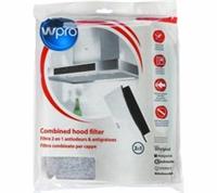 WPRO UCF016 Universal Grease and Carbon Filter - for Cooker Hoods - BOX DAMAGE