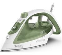 TEFAL Easygliss Eco FV5781 Steam Iron - White & Green - BOX DAMAGE