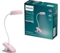 PHILIPS Donutclip DSK201 LED Desk Lamp - Pink - BOX DAMAGE