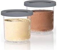 NINJA Ice Cream Maker Dessert Tubs - Set of 2 - BOX DAMAGE