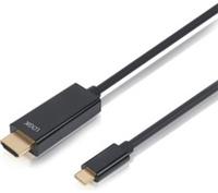 LOGIK L1CHDMI26 High Speed USB Type-C to HDMI Cable - 1 m - BOX DAMAGE