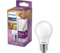 PHILIPS Frosted LED Light Bulb - E27, Warm Glow-BOX DAMAGE