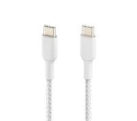 BELKIN Braided USB Type-C Cable - 2 m White - BOX DAMAGE