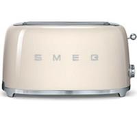 SMEG TSF02CRUK 4-Slice Toaster Cream with Defrost function