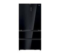 HAIER Series 7 HFR79F19DFGB Fridge Freezer - Obsidian Black Glass - REFURB-C