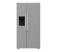 HOTPOINT HPG2 6573W XP4UK American-Style Fridge Freezer - Silver - REFURB-A
