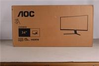 AOC CU34B3E Wide Quad HD 34" Curved VA WLED Monitor - Black