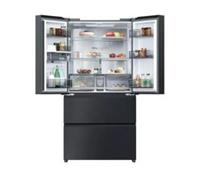 HAIER HFR59F18CWMB 90cm French Series 5 Obsidian Steel REFURB-B