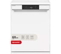 SHARP QW-NA1FF47D3W2-EN Full-size Dishwasher - White - REFURB-C