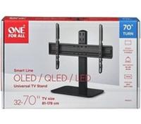 ONE FOR ALL Smart WM 2670 32-70" Table Top TV Stand - Black - BOX DAMAGE
