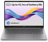 HP OmniBook 3 OLED 14" Laptop - Snapdragon X, 512 GB SSD, Silver