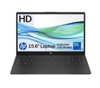 HP 15-fd1504sax 15.6" Laptop - Intel Core 3, 256 GB SSD, Black