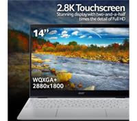 ACER Spin 514 14" 2 in 1 Chromebook Plus - 128 GB UFS, Silver