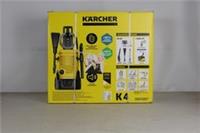KARCHER K 4 WCM Flex eco!Booster Pressure Washer - 130 bar - BOX DAMAGE