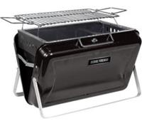 GEORGE FOREMAN Go Anywhere Briefcase Portable Charcoal BBQ - BOX DAMAGE