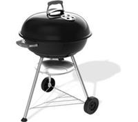 WEBER Compact 57 cm Portable Kettle Charcoal BBQ - Black
