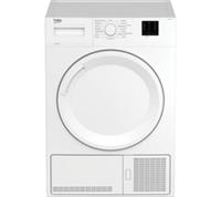 BEKO DTKCE80021W 8kg Condenser Tumble Dryer, White - REFURB-B
