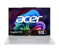 ACER Swift Air 16 16" Laptop, Copilot+ PC - AMD Ryzen AI 5, 512 GB SSD, Silver