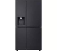 LG NatureFRESH GSLE91EVAB Fridge Freezer - Essence Black Steel - REFURB-C