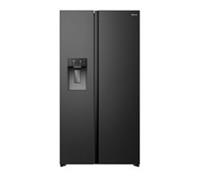 HISENSE RS5P528STFE American Fridge Freezer - Black Stainless Steel - REFURB-C