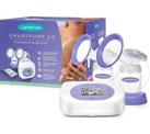 LANSINOH Smartpump 2 Double Electric Breast Pump - White & Purple