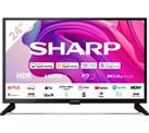 SHARP 1T-C24FD7KF1FB 24" Smart HD Ready HDR LED TV - DAMAGED BOX
